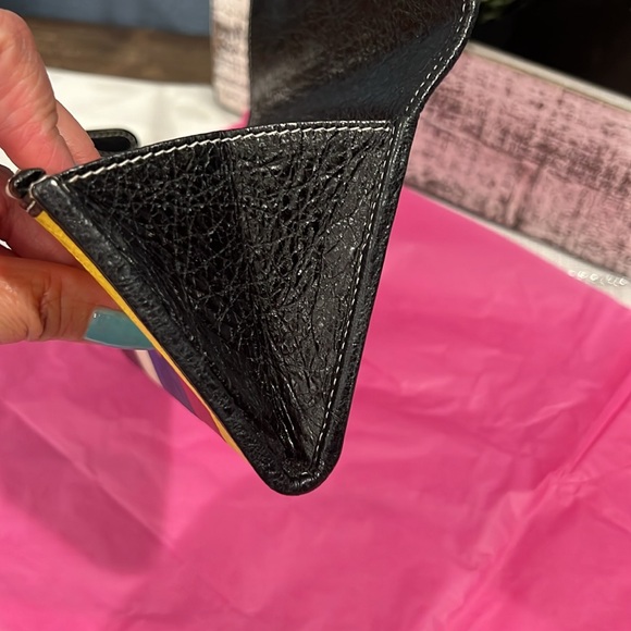 Balenciaga Auth multi color leather wallet (chain not included) - Picture 17 of 17